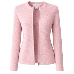 Christopher & Banks Soft Pink Cardigan Medium